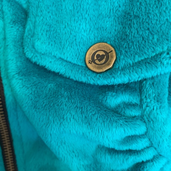 OBERMEYER women’s luxe fleece jacket Small - Picture 4 of 9